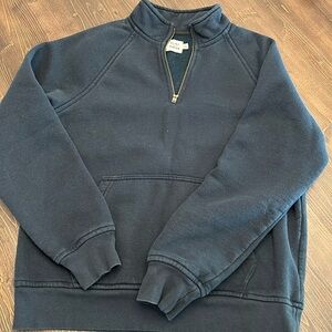 Flint and Tinder qtr zip Dark Navy Blue
